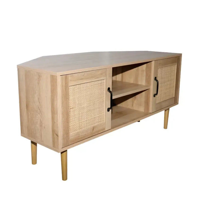 Buffet Japandi Effet Cannage & Bois – Artic