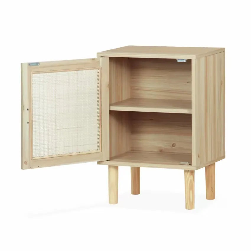 Tables de chevet Japandi Cannage – Camargue