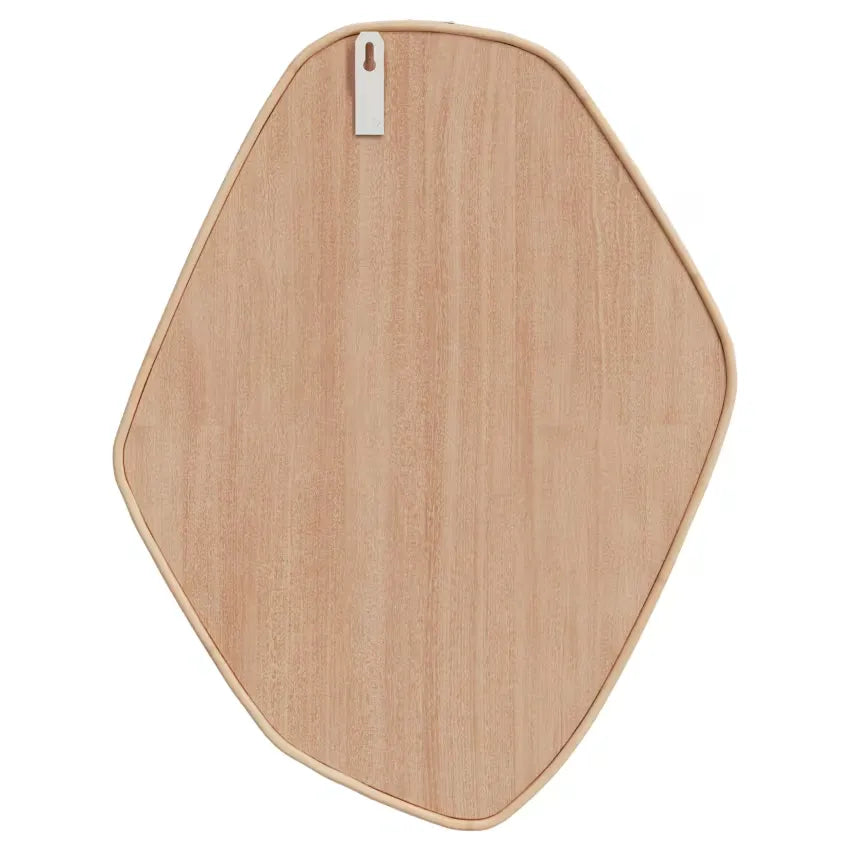 Miroir Japandi Organique Rotin 76,5×53 – Tseri