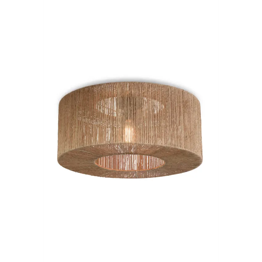 Plafonnier Japandi Jute Ø 60 – Iguazu