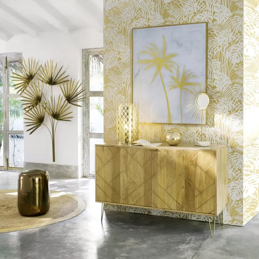 Buffet Japandi 2 Portes Manguier Massif – Stella