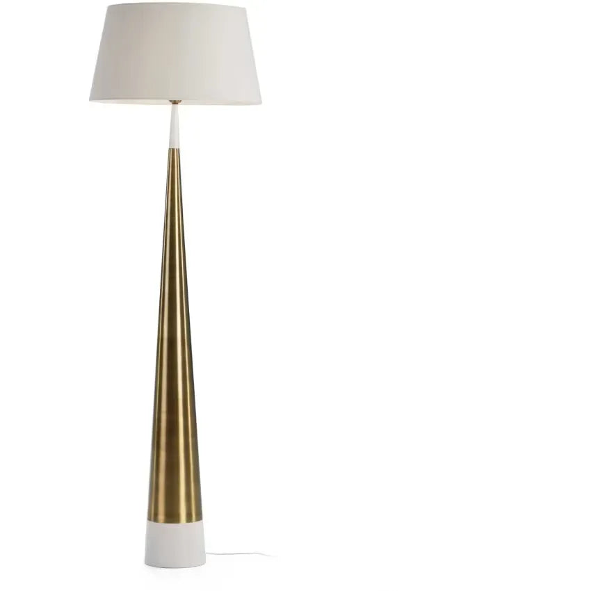 Lampadaire Japandi Marbre Or – Alcano