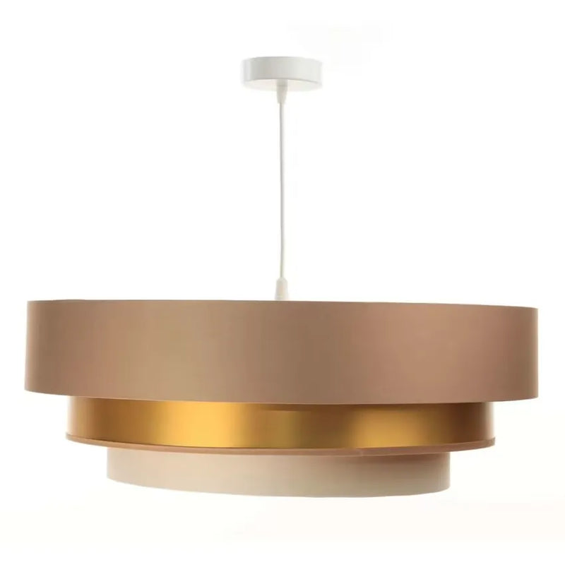 Suspension Japandi Tissu Beige – Triniti