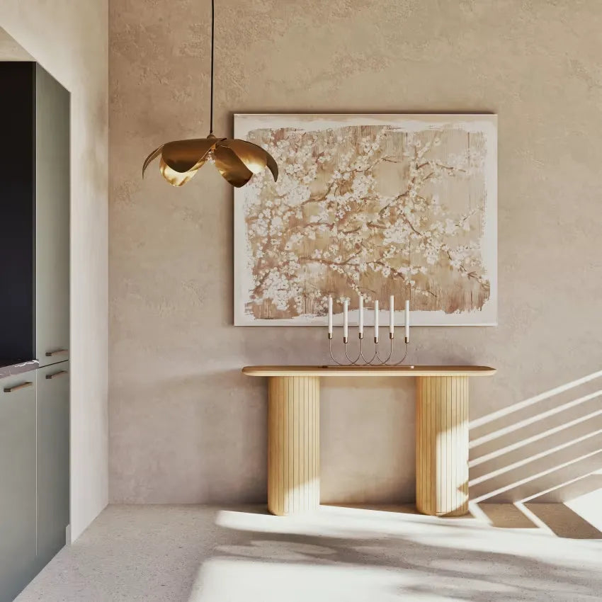 Console Japandi Beige Mat – Boldin
