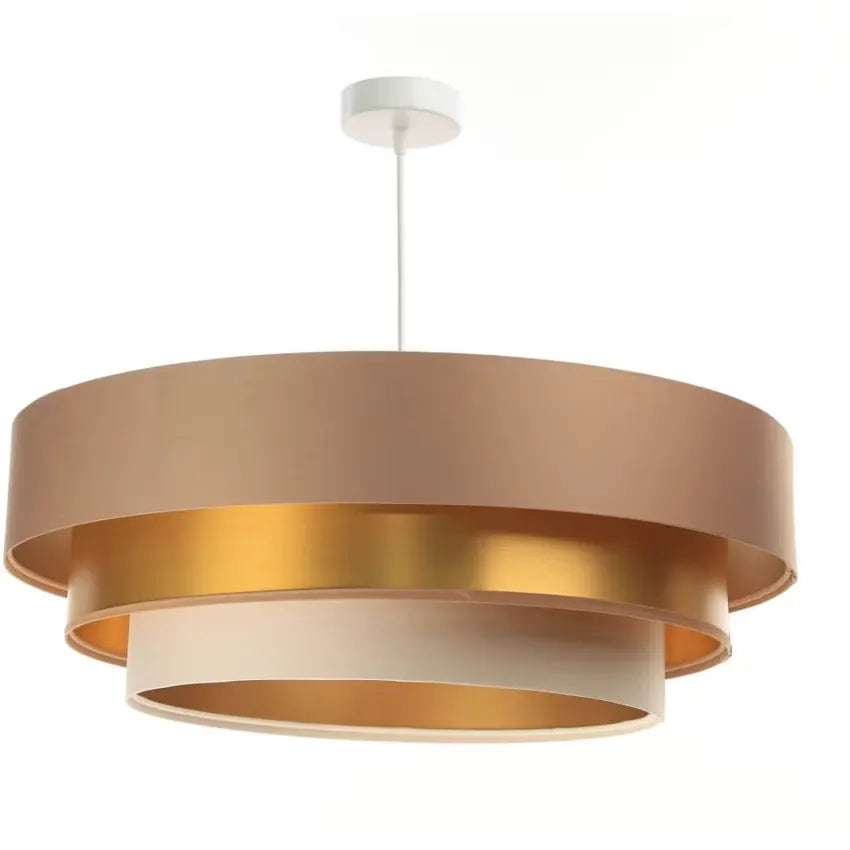 Suspension Japandi Tissu Beige – Triniti