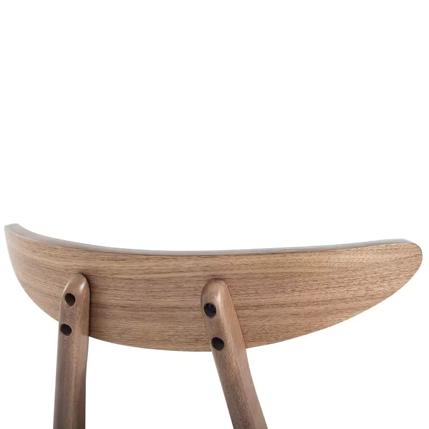 Chaises Japandi Simili Cuir Blanc – Lynn