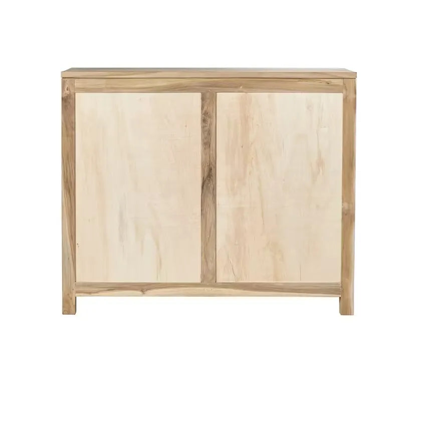Commode Japandi Teck Massif 120 cm – Aldo