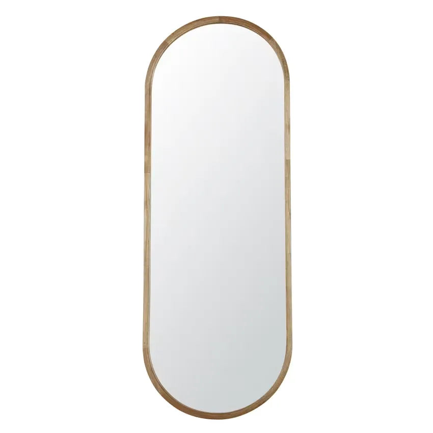 Miroir Japandi Ovale Manguier 60×170 – Roxane