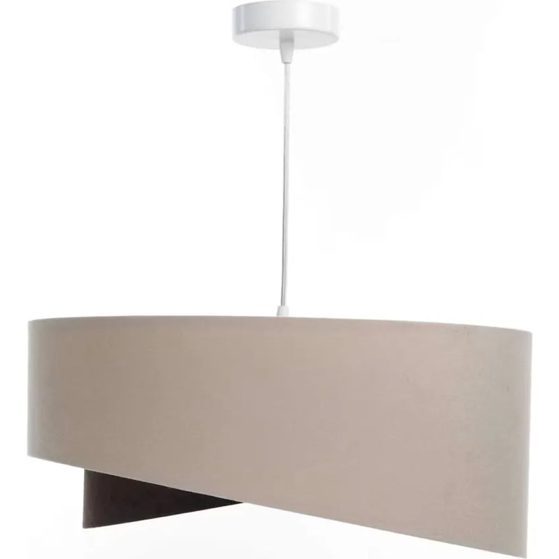 Suspension Japandi Tissu Beige – Galaxy Eco