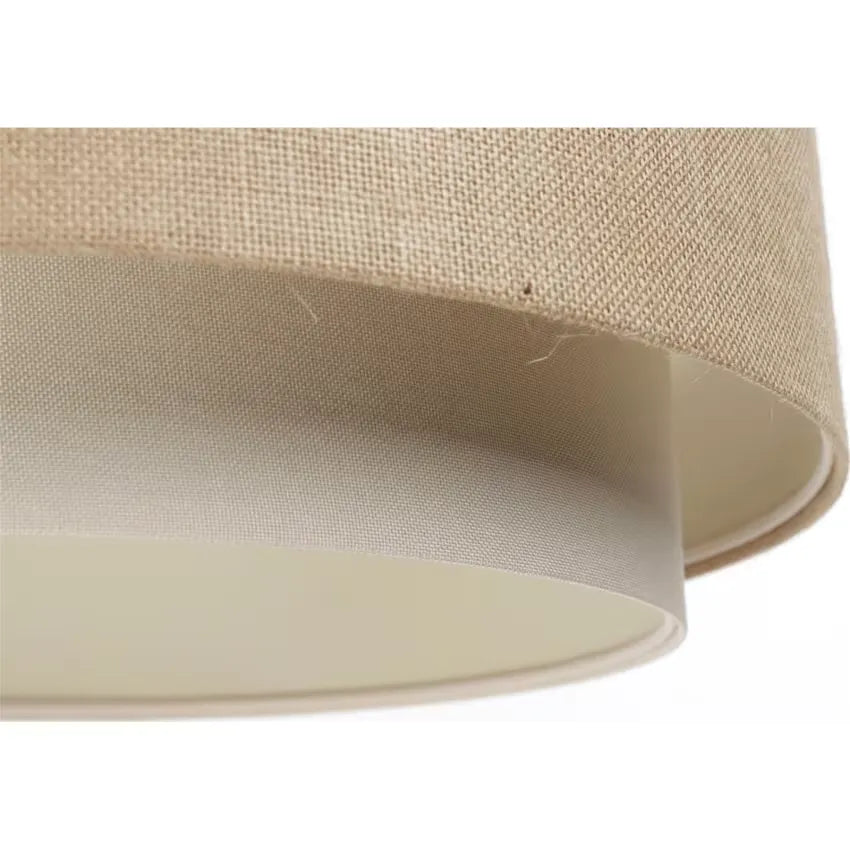 Suspension Japandi Tissu Beige 50×50×25 – Doblo
