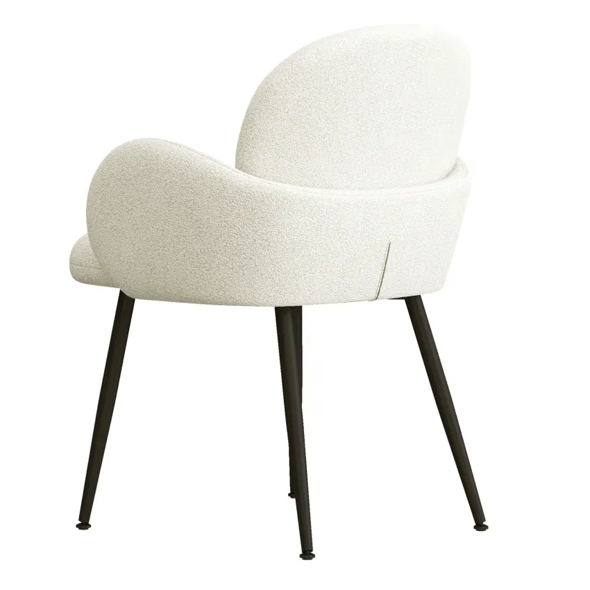 Chaises Japandi Tissu Écru – Alice