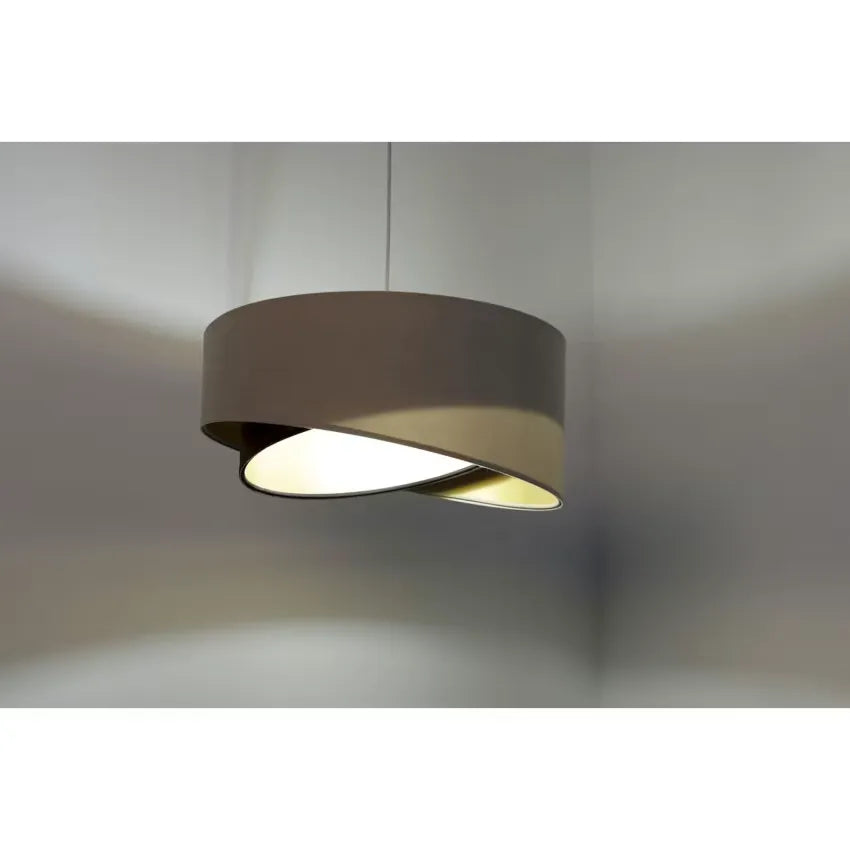 Suspension Japandi Tissu Beige – Galaxy Eco