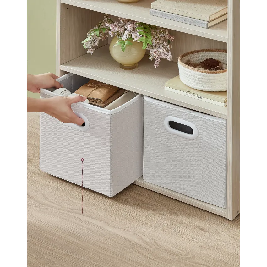 Étagère Japandi 6 Niveaux Beige Naturel 60×178 – Navo