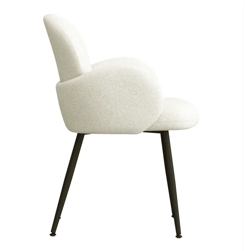 Chaises Japandi Tissu Écru – Alice