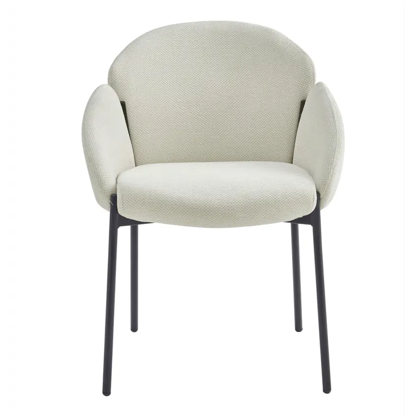 Chaises Japandi Tissu Écru – Candice