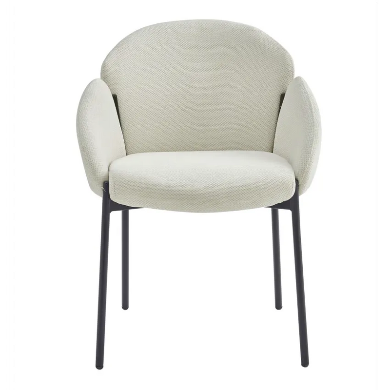 Chaises Japandi Tissu Écru – Candice