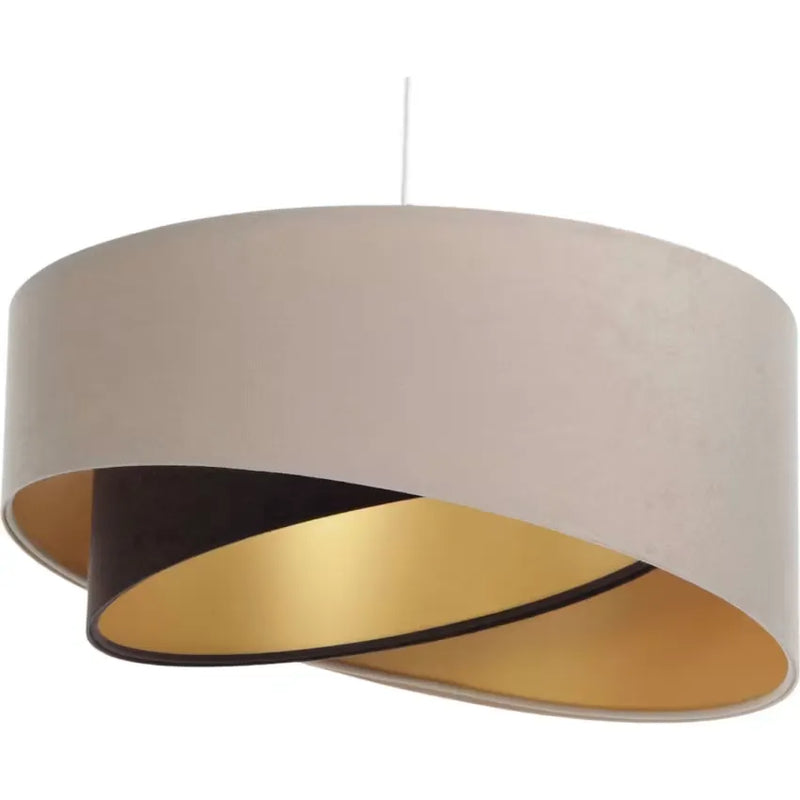 Suspension Japandi Tissu Beige – Galaxy Eco