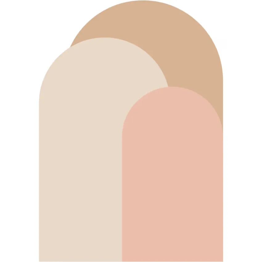 Papier peint Japandi Arches Pastel 170x120 cm – Noa