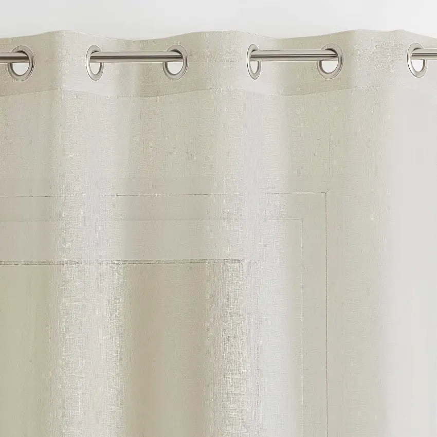 Rideau Japandi Voilage Lin Fluide 140×260 – Linu