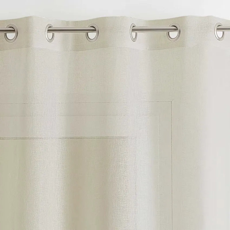 Rideau Japandi Voilage Lin Fluide 140×260 – Linu