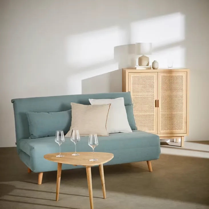 Lampe Japandi Céramique Écru & Polyester Recyclé – Busset