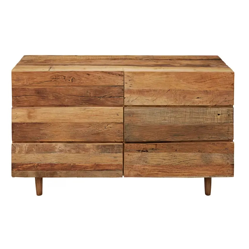 Commode Japandi Double 6 Tiroirs – Tennessee
