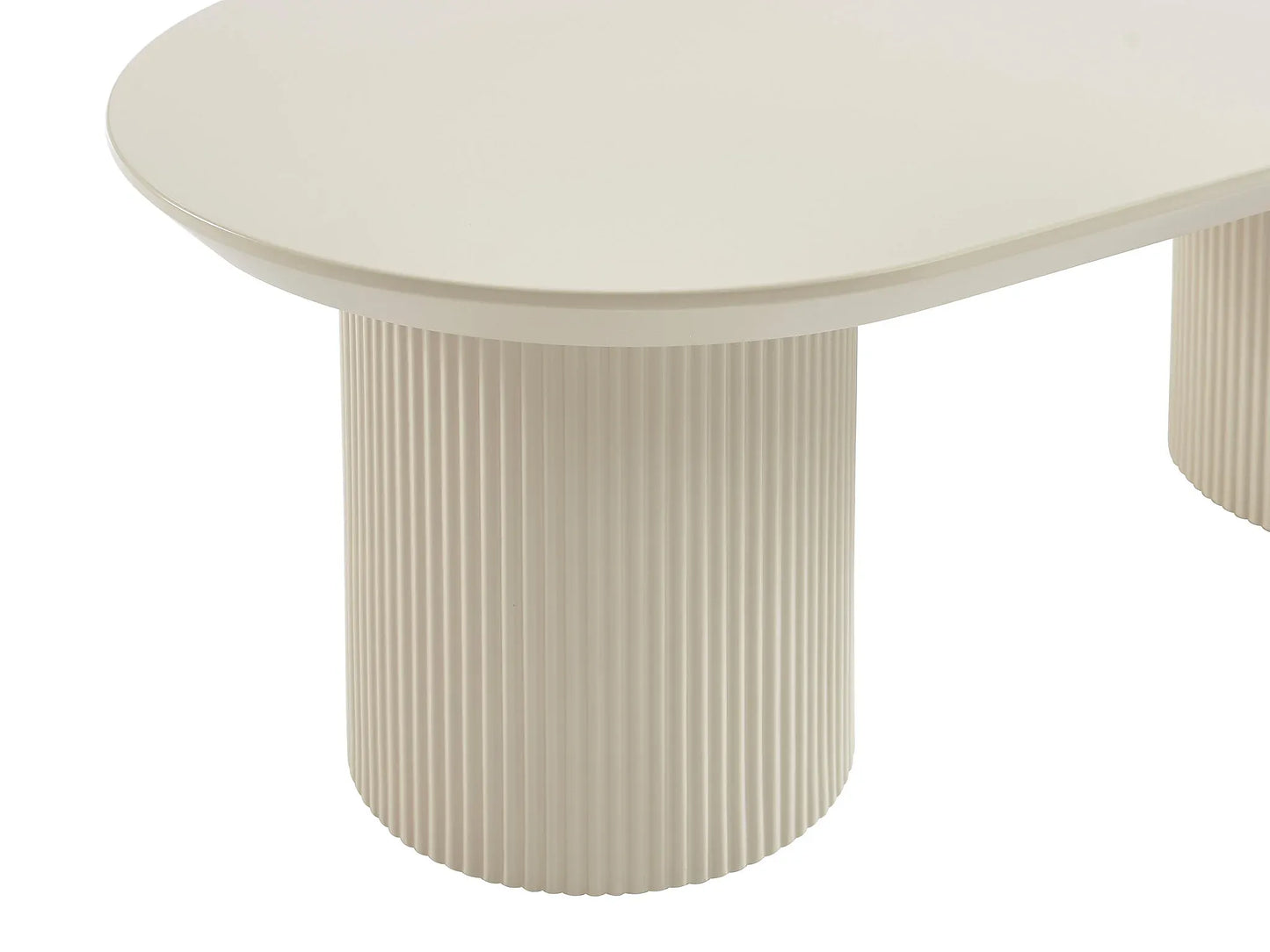 Table Basse Japandi MDF Beige Sable - Lorimila