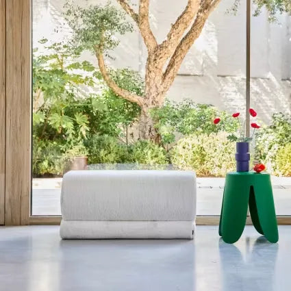 Banc Japandi Bouclette Crème Design – Sasha