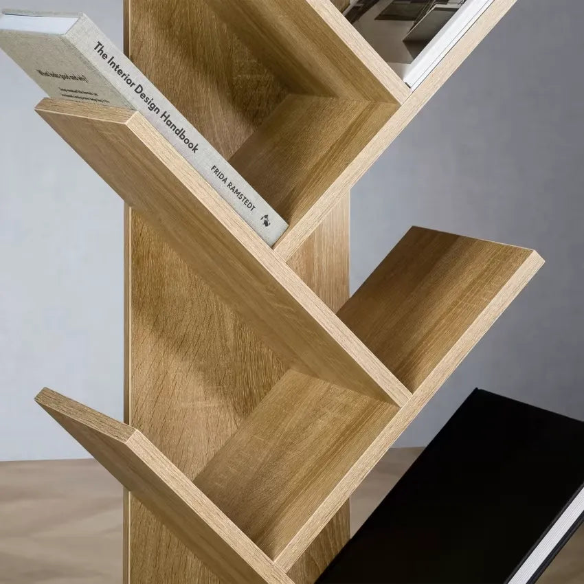 Bibliothèque Japandi Design Chêne Sonoma – Jules
