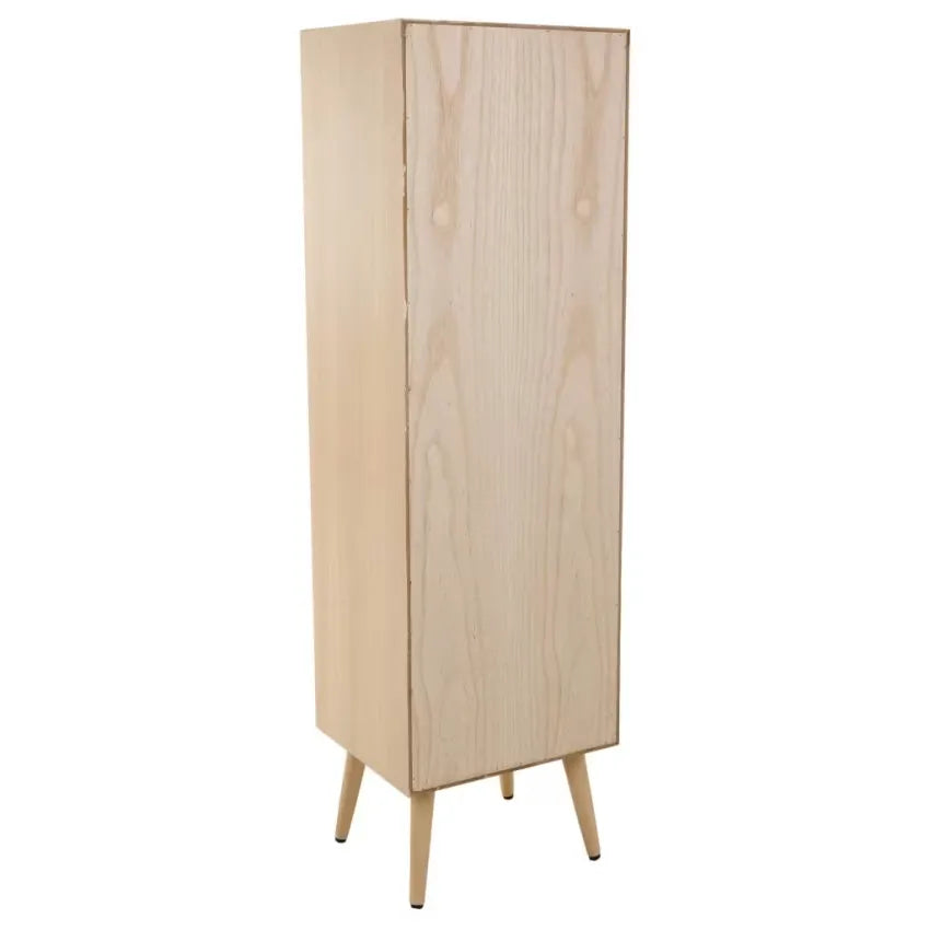 Armoire Japandi Treillis Marron 40,5×37×139,5 – Neri