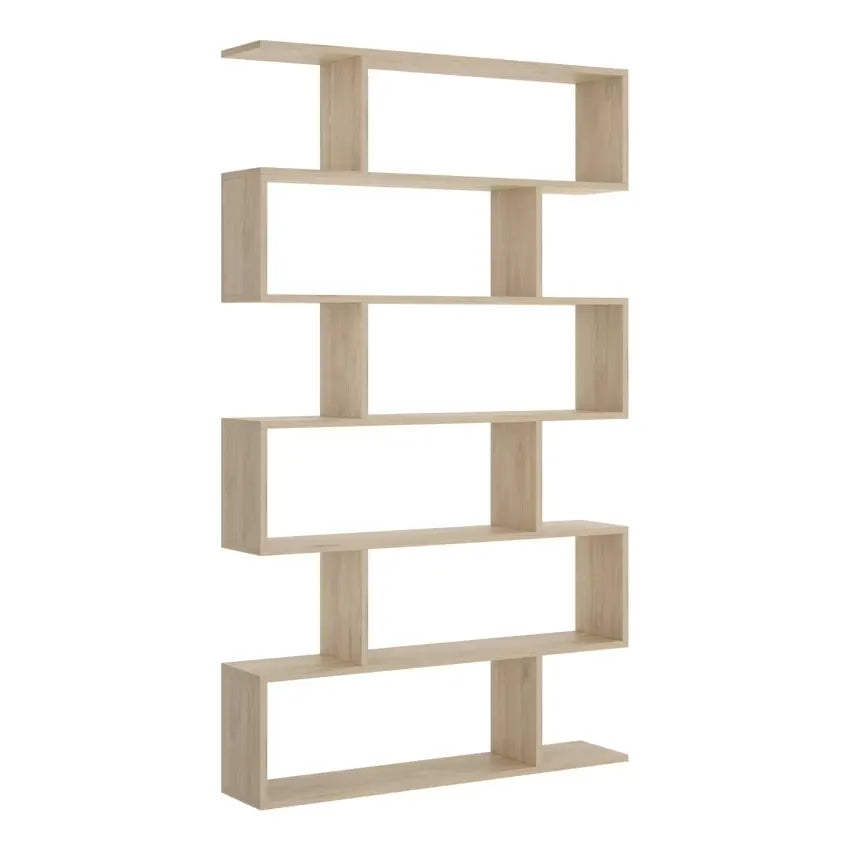 Bibliothèque Japandi Effet Bois Beige 149×25 – Dfomme