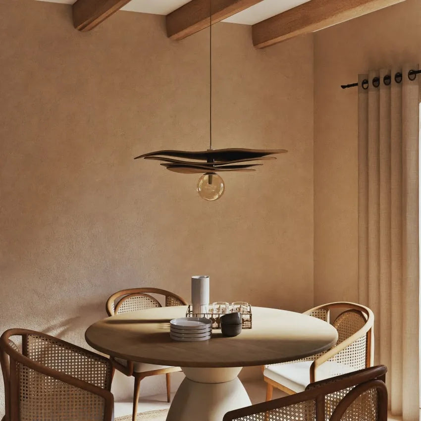 Table Japandi Ronde Bicolore D130 – Sartène