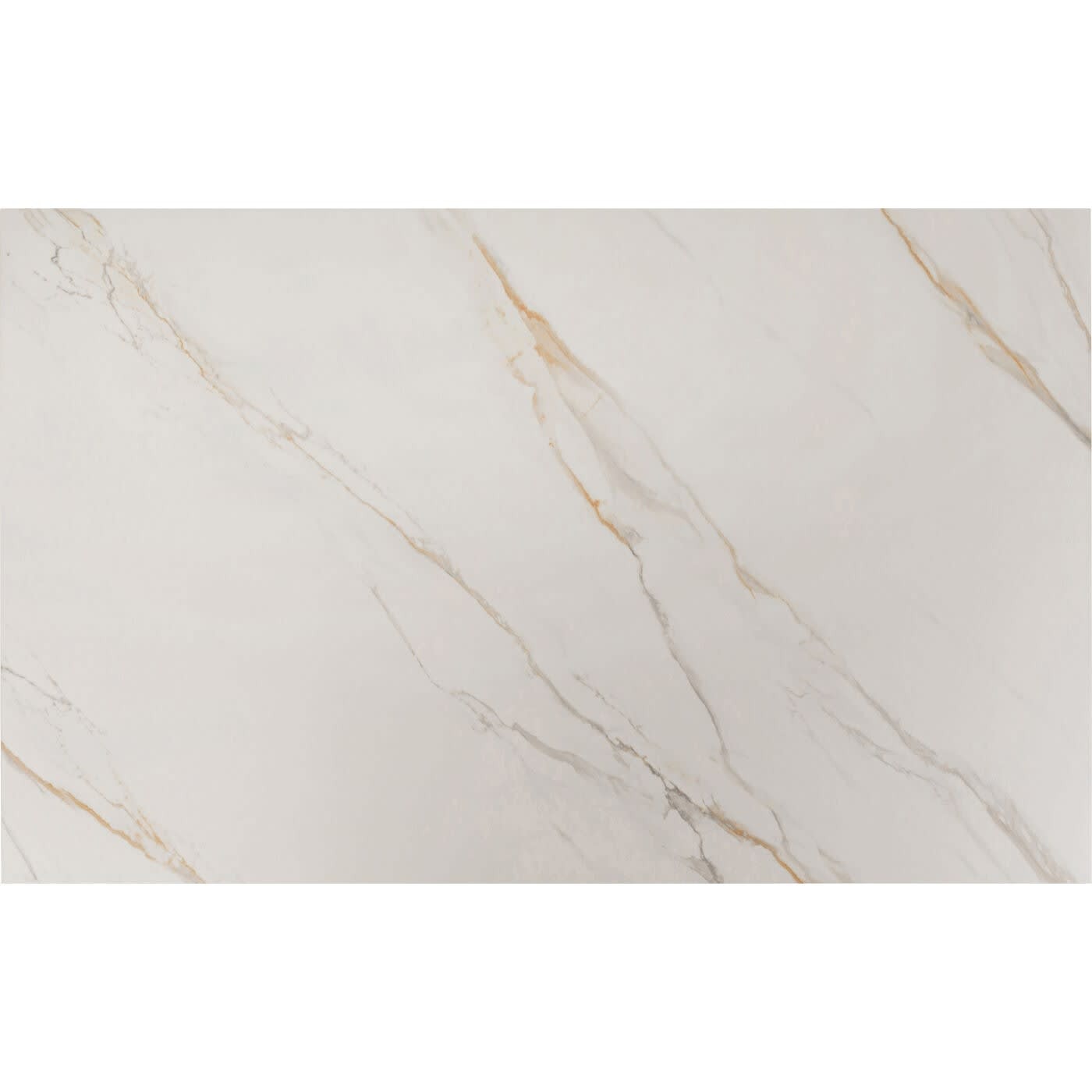 Table Japandi Rectangulaire Grès Blanc & Acier Beige – Gloria