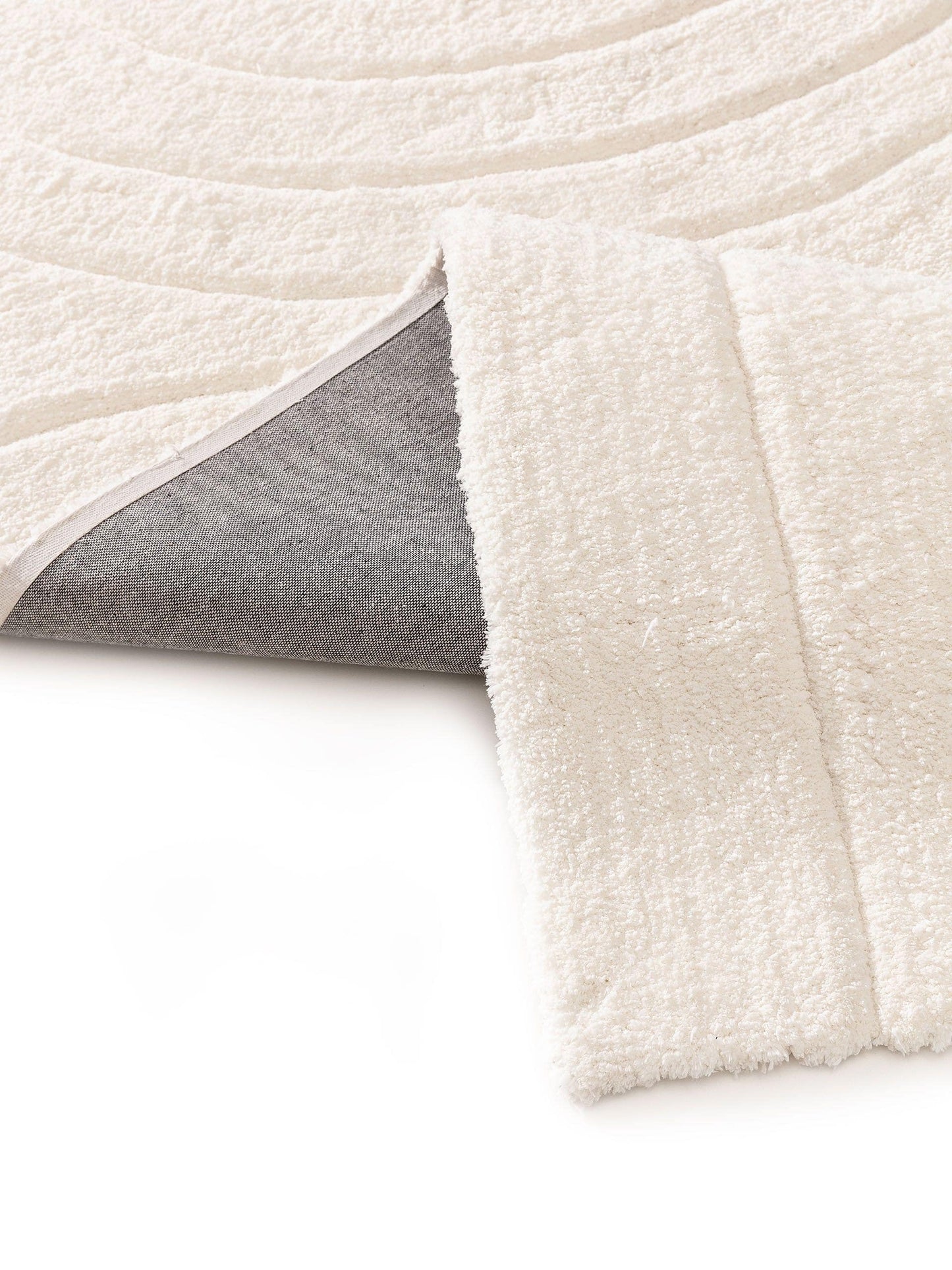 Tapis Japandi Poils Longs Crème – Emy