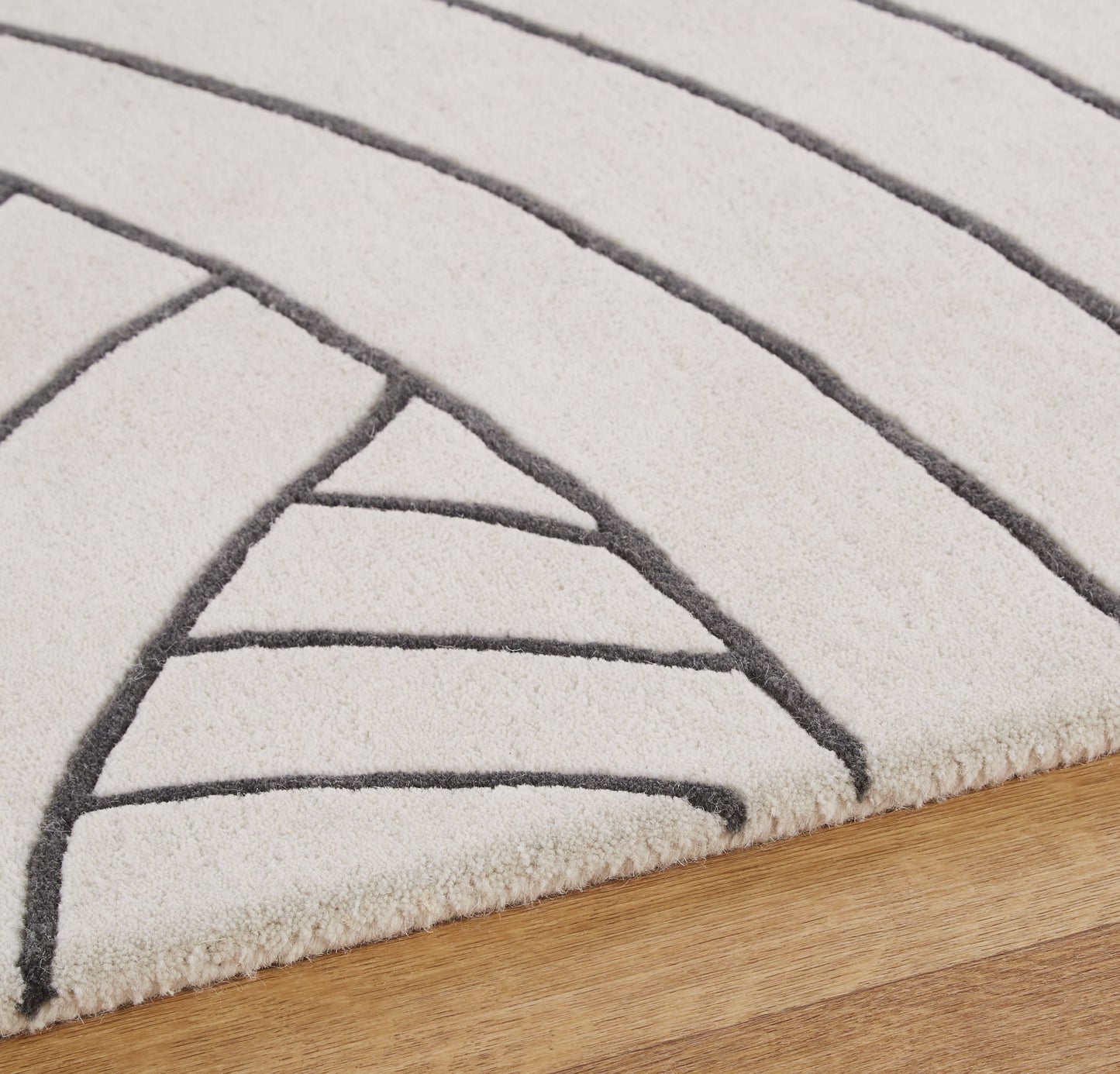 Tapis Japandi Laine Graphique – Kastos