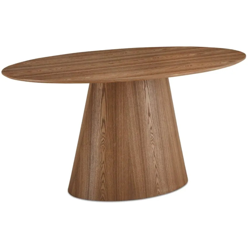 Table Japandi Ovale Bois Clair – Tango