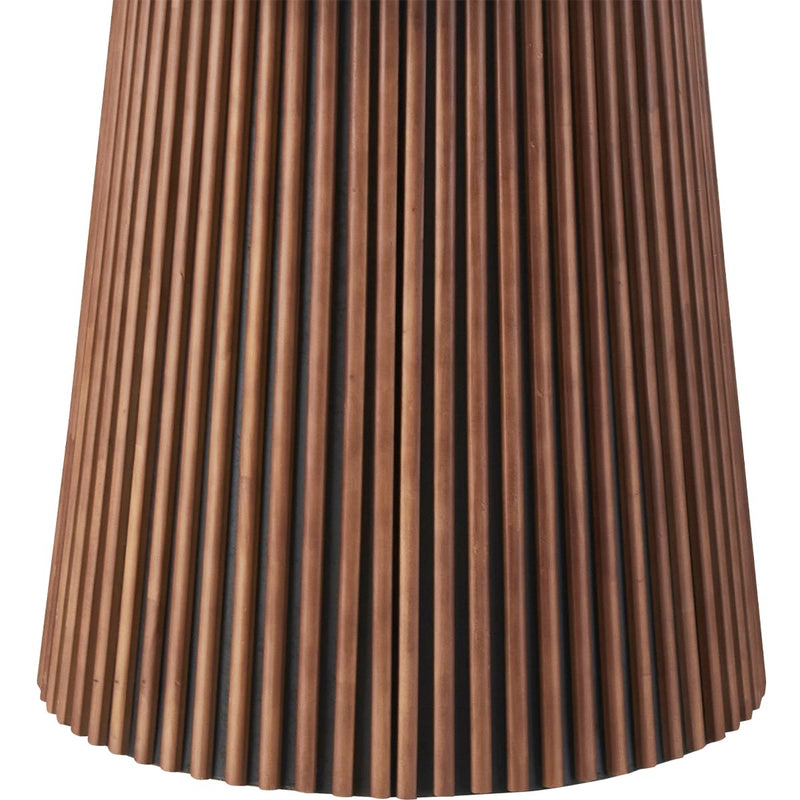 Table Japandi Ronde Extensible Céramique Effet Marbre – Ada