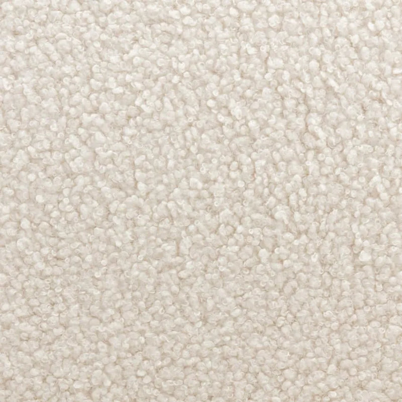 Fauteuil Japandi Bouclette Crème Noyer Clair – Amélie