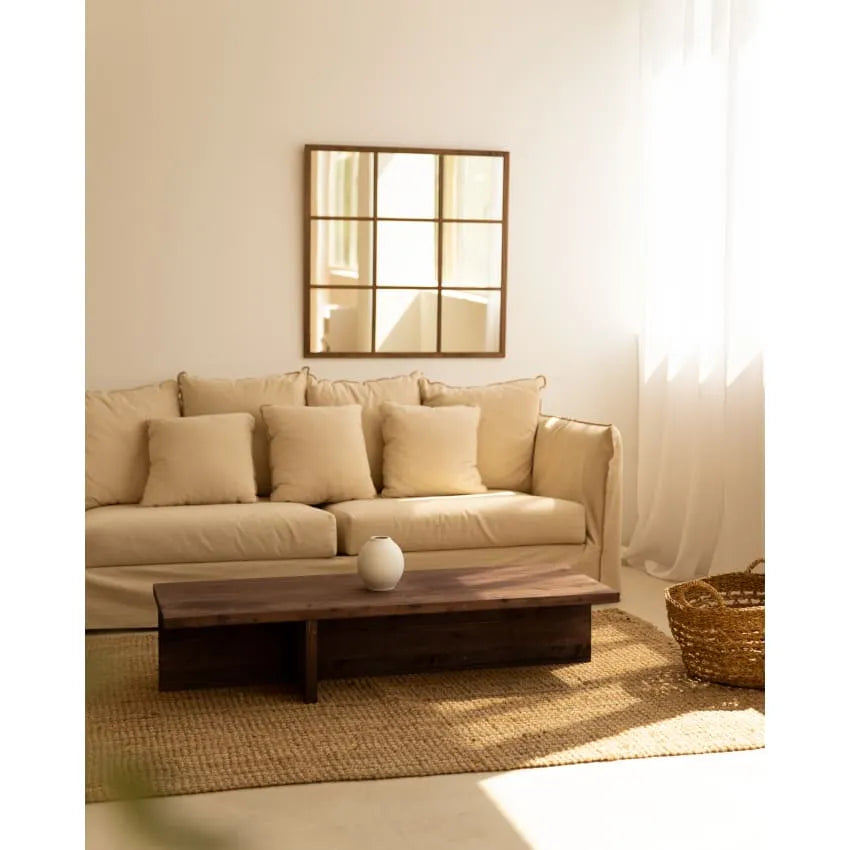Table basse Japandi Sapin Marron – Sam