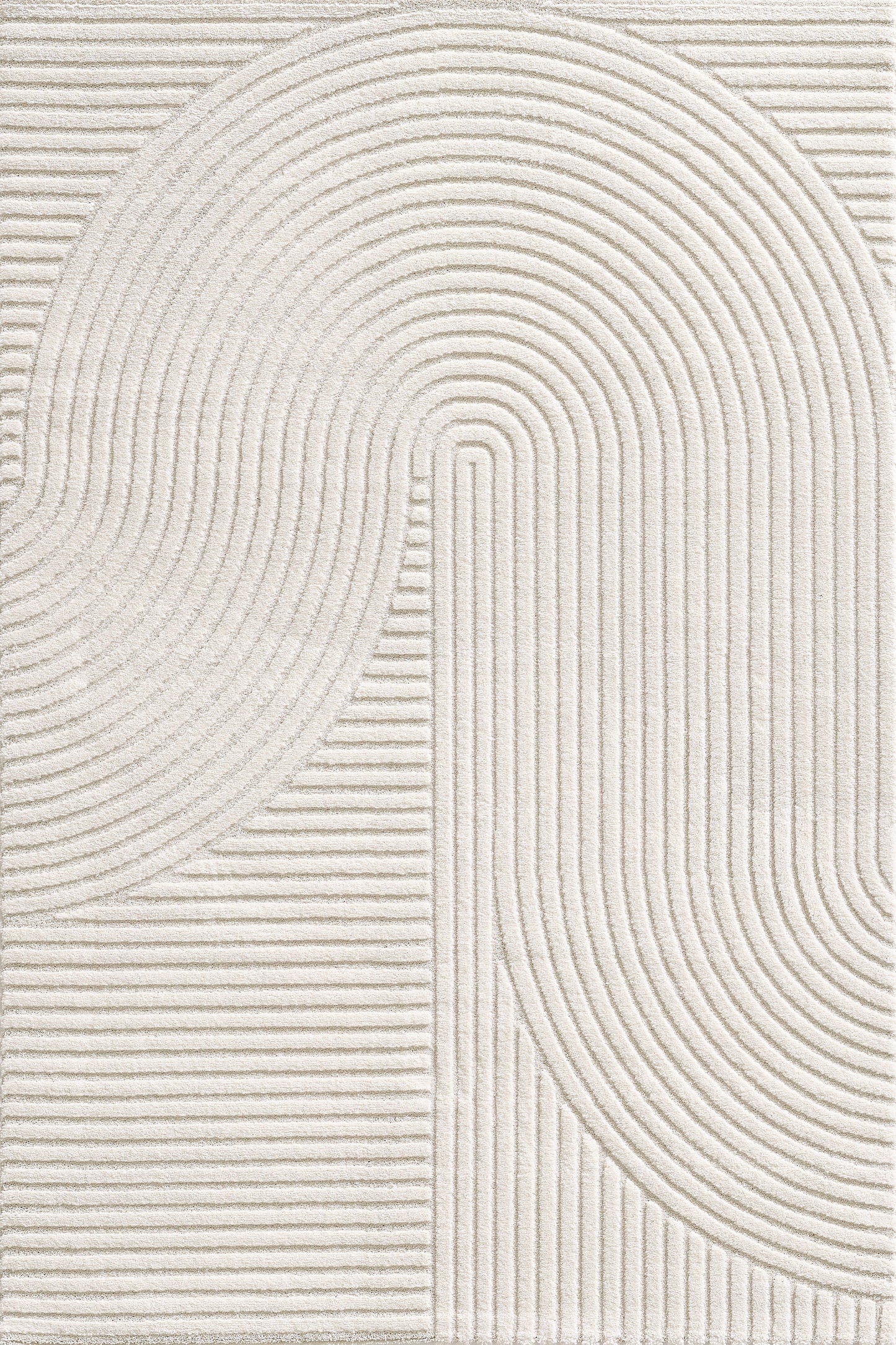 Tapis Japandi Bohème Crème – Everest