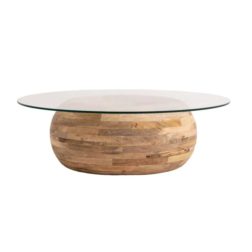 Table basse Japandi Bois Marron – Nara