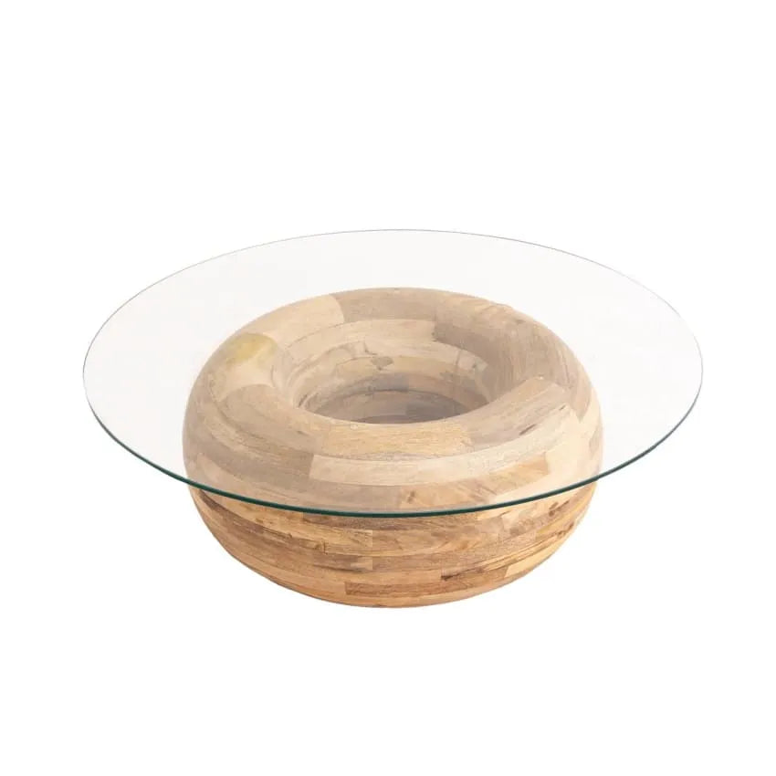 Table basse Japandi Bois Marron – Nara
