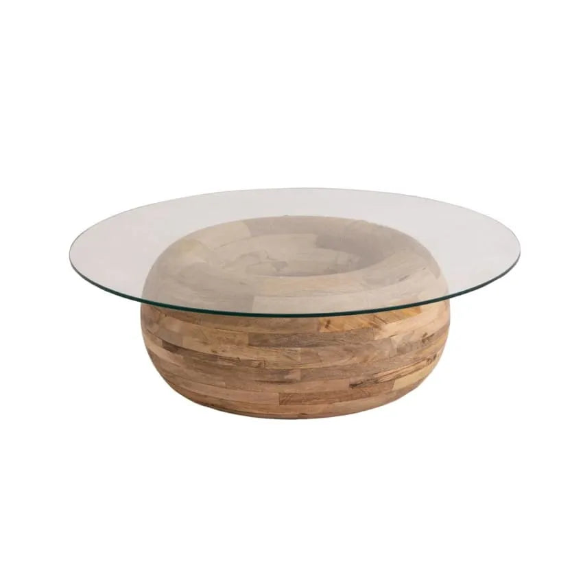 Table basse Japandi Bois Marron – Nara
