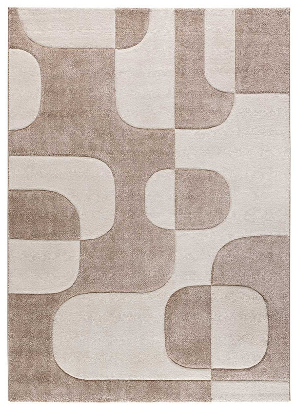 Tapis Japandi Formes Organiques Crème – Lena