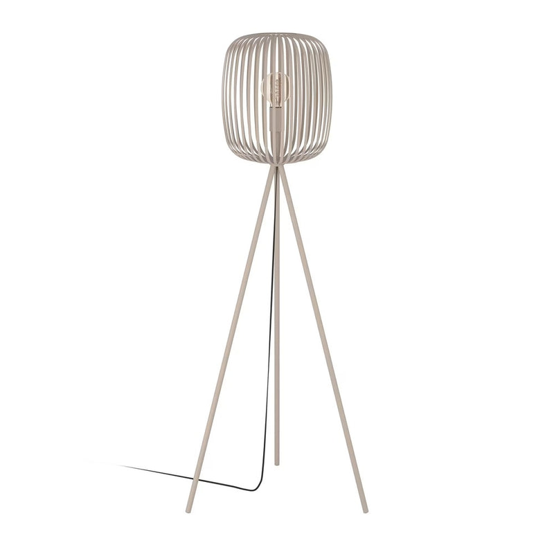 Lampadaire Japandi en métal sable