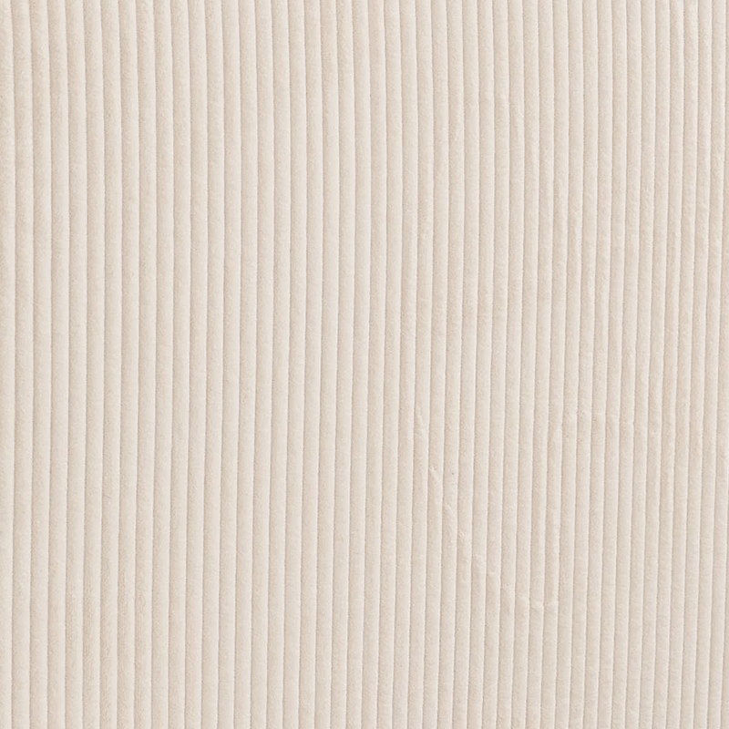 Lit Adulte Japandi 160x200 cm Tête de Lit Matelassée Velours Côtelé Beige – Frida
