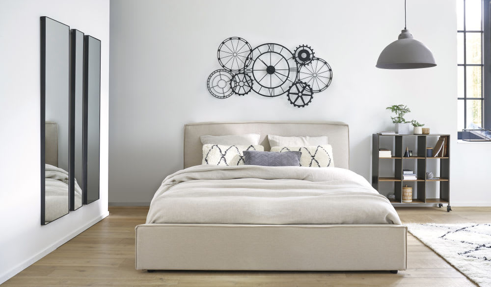 Lit Japandi beige 160x200 – Aspleen