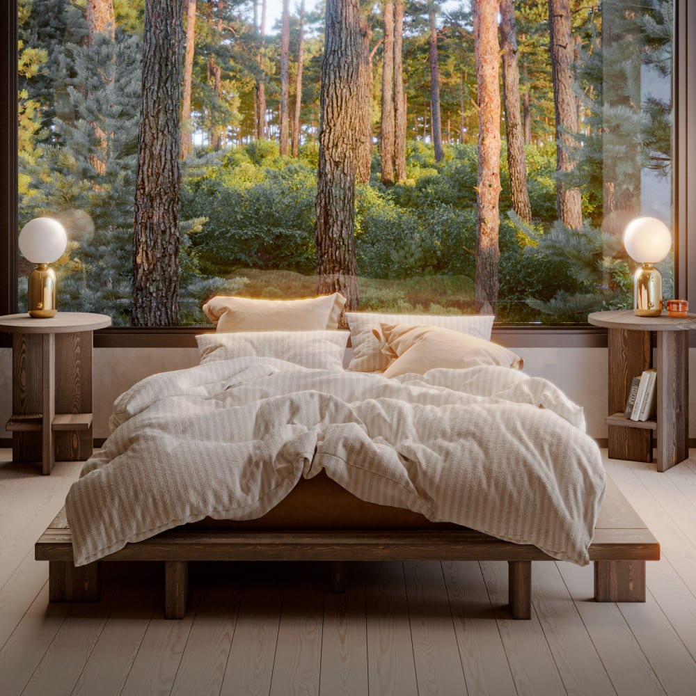 Lit Japandi en bois 180x200 cm – Japan