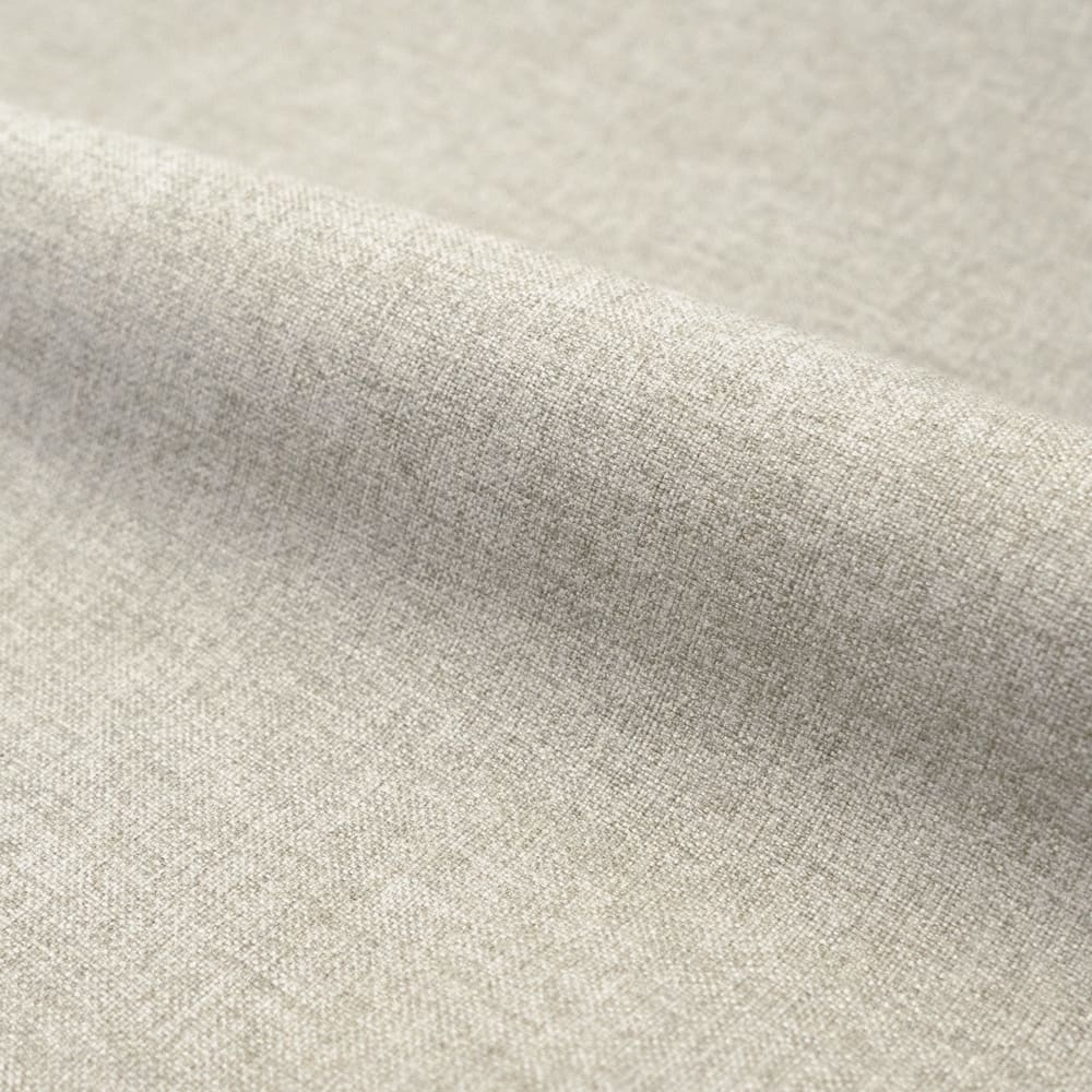 Lit Coffre Japandi 160x200 cm en Tissu Gris/Beige – Tilly