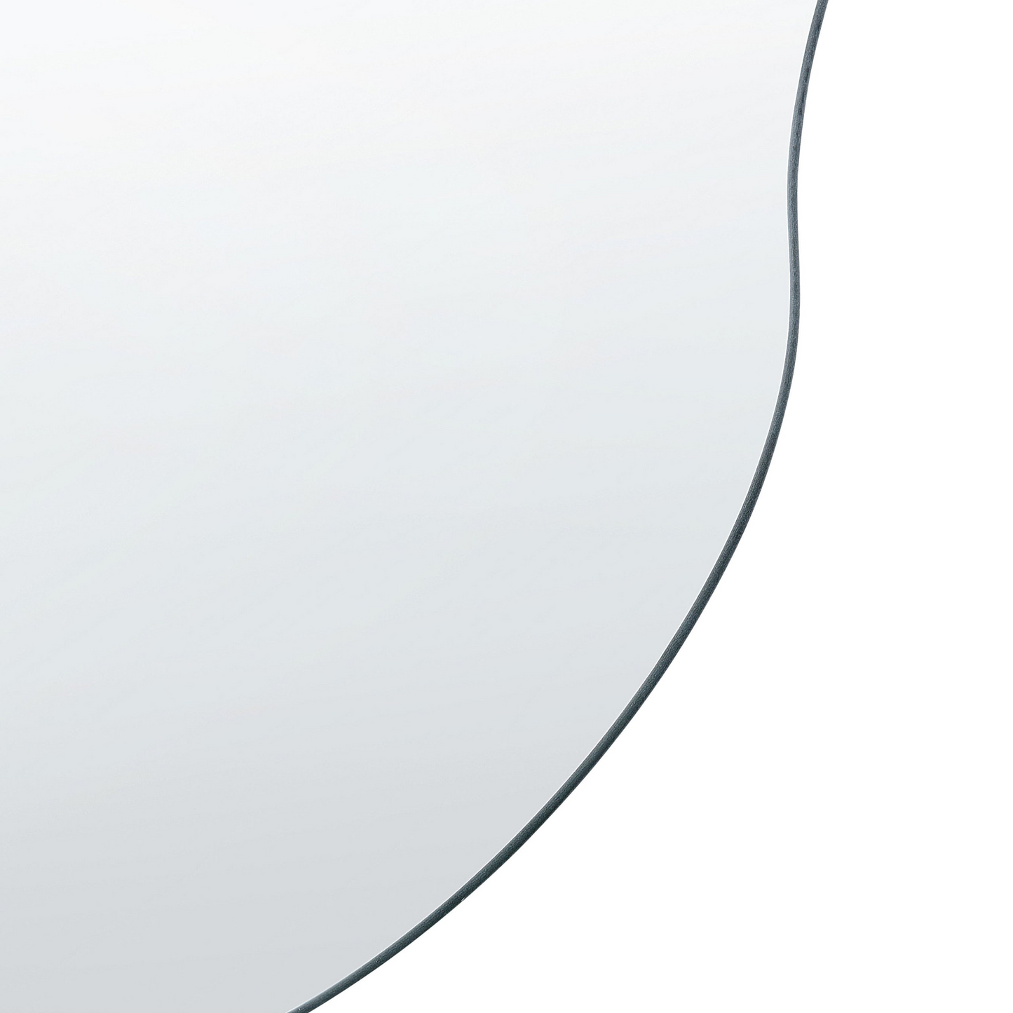 Miroir Japandi en verre argenté 80x33 – Auxerre